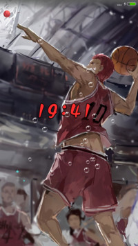 灌篮高手【5锁屏+气泡特效解锁】