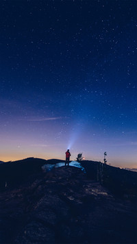 浪漫星空-拍信图库