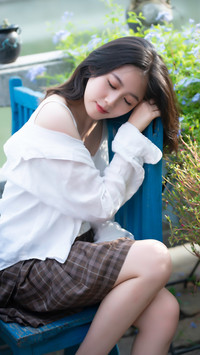 氧气美女夏慧-锐景创意