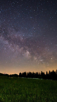 深夜星空