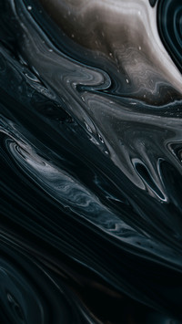 Black and white ink fluid