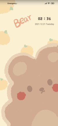 Tangerine Bear