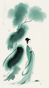 青衫落落
