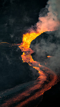 Volcano Goddess erupts
