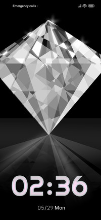 diamond shiny