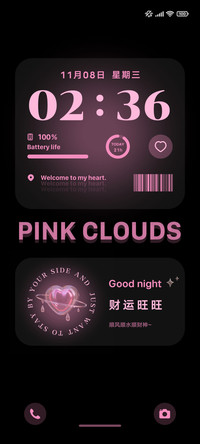 财运旺旺 3D粉黑