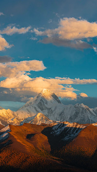 Cloud Sea between Gongga Snow Mountains