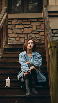 短发女生冬日穿搭法则