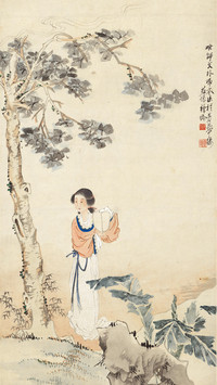 唯美仕女画