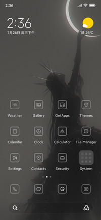 dark