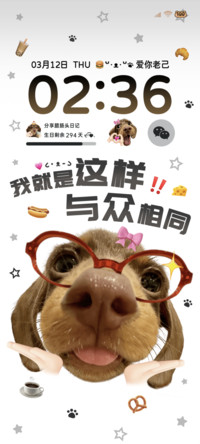腊肠小狗与众相同