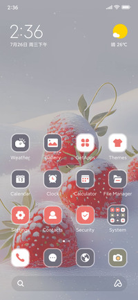 Snow Strawberry