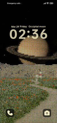 Pixel dream moon