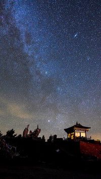 那年夏天最灿烂的星空