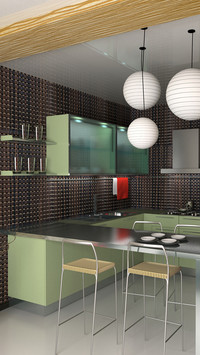 What to do if the kitchen is small and messy
