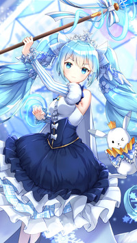 小魔法师和萌宠兔