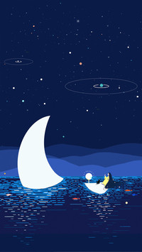 去夜晚挑一颗星星回来
