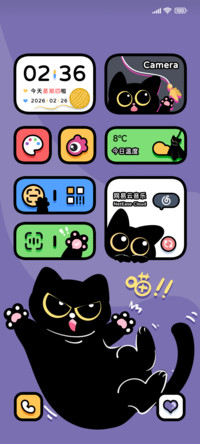 搞怪猫猫换色组件