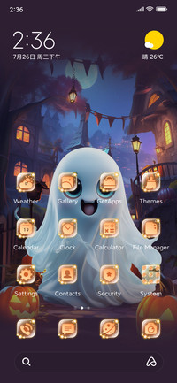 Halloween ghost