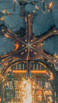 Daxing international airport flight 8