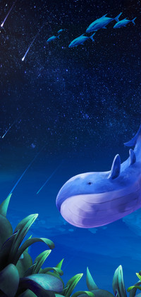 星光鲸鱼