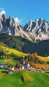 Famous Alpine Place Santa Maddalena Village