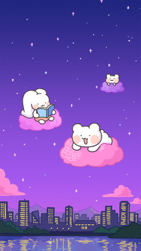 可爱碎片拼凑温柔生活