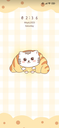 Eat breakfast cat