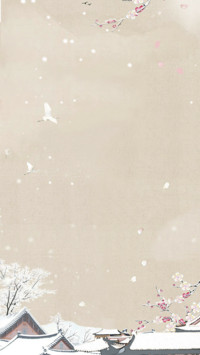 梅花雪景
