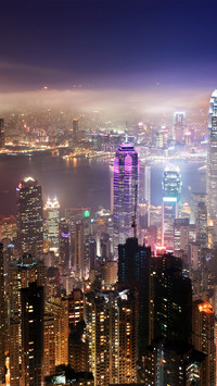 香港夜景-锐景创意