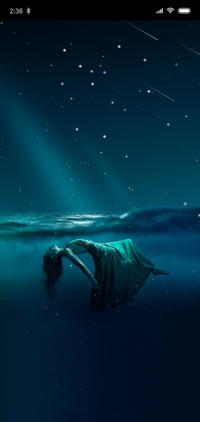 玉女浮望星空