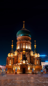The most beautiful church sophia church