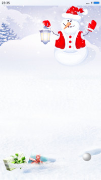 snowman（下雪动态）