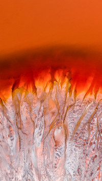 Abstract mountains and rivers in mine tailings 2