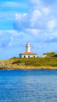 Tranquil Lighthouse, Reflection of Nature's Peace