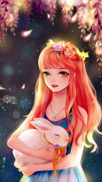 少女心梦幻可爱插画-锐景创意