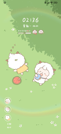 羊羊慵懒夏日