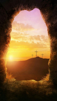 Cave cloud cross sun view