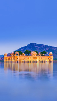 The Palace Jal Mahal at Night