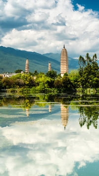 迷人的洱海