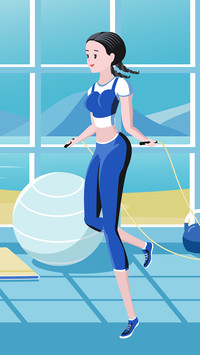 Rope skipping burns more fat than running 80