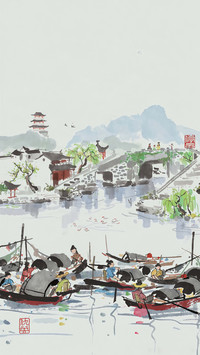百景图的江南古韵