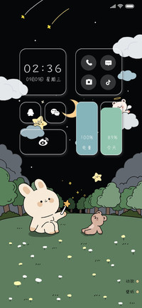 奶熊星河新拟态