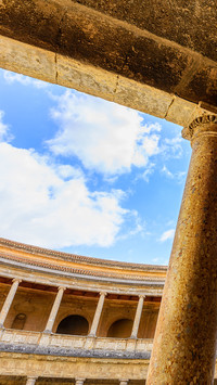 The cloister of the spanish palace