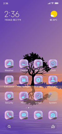 pastel violet