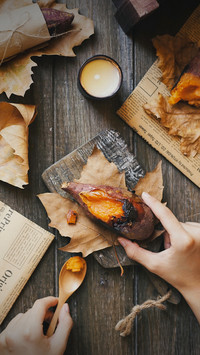 Electric rice cooker can also make roasted sweet potato 81