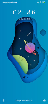 Paper cutout Space_3MDS