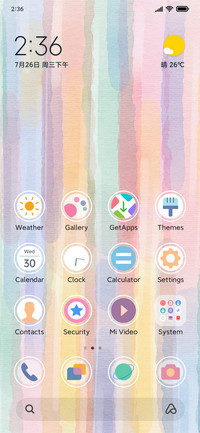 Watercolor Pattern