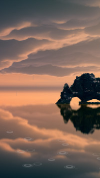海天相接