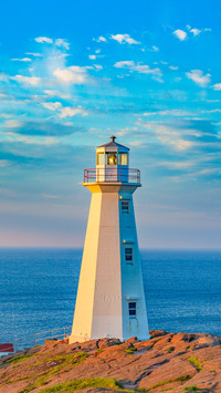 Cape Spear Lighthouse at sunset